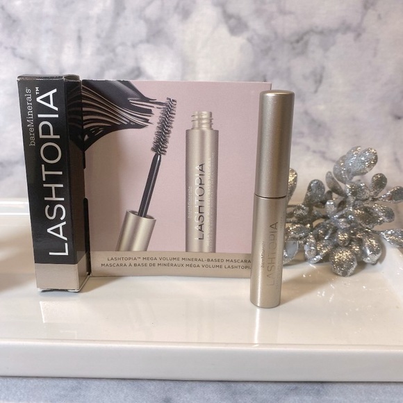Bareminerals Lashtopia Mega Volume Mineral Based Mascara, NEW - Mini 3 ml - Picture 2 of 7